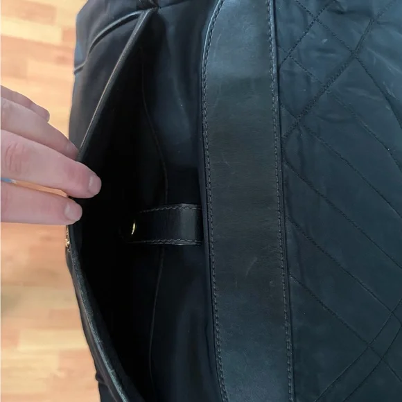 Burberry Black Quilted Baby Bag - Picture 11 of 12